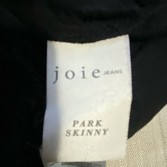 Joie Jeans Womens Black Park Skinny Lyocell Blend Casual Pants- Sz-28 - Picture 11 of 16